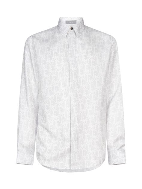 Dior oblique white shirt